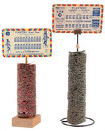 “PLANTERS PEANUTS” PUNCHBOARD/PULL TAB GAME PAIR.