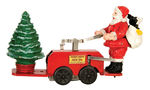 "LIONEL SANTA CAR WITH MICKEY MOUSE IN HIS GIFT PACK" BOXED SET.