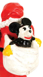 "LIONEL SANTA CAR WITH MICKEY MOUSE IN HIS GIFT PACK" BOXED SET.