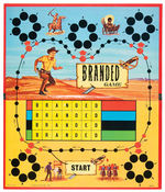 "BRANDED GAME" BY MILTON BRADLEY.