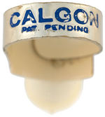 "CALGON" WATER SOFTENER FIGURAL BATHTUB RING.