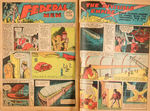 "NEW COMICS VOL. 1 NO. 9 OCTOBER 1936" EARLY DC COMIC BOOK WITH SIEGEL & SHUSTER ART.