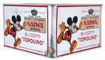 MICKEY MOUSE ITALIAN BISCUIT CONTAINER.