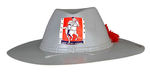"THE GRAY GHOST" CBS WESTERN PLASTIC HAT.