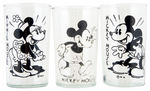 “MICKEY/MINNIE MOUSE” DAIRY PROMOTION & OTHER GLASSES.