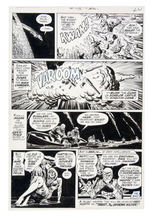 "STAR SPANGLED WAR STORIES" #175 COMPLETE COMIC BOOK STORY ORIGINAL ART FEATURING UNKNOWN SOLDIER.