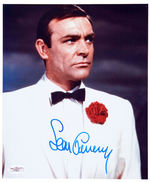 JAMES BOND SEAN CONNERY & GEORGE LAZENBY SIGNED PHOTOS.