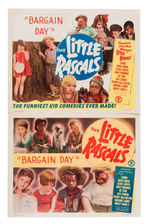 "THE LITTLE RASCALS" LOBBY CARD LOT.