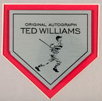 TED WILLIAMS LARGE & IMPRESSIVE SIGNED PHOTO.