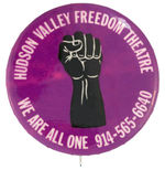 NEW YORK STATE CIVIL RIGHTS BUTTON THAT INVOLVED WILLIAM KUNSTLER AND COURT CASE.