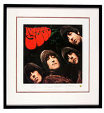 THE BEATLES FRAMED LITHOGRAPH PAIR.