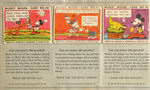 “MICKEY MOUSE” SERIES 1 GUM CARD ALBUM (SECOND VERSION) WITH CARDS.