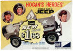 "HOGAN'S HEROES WORLD WAR II JEEP" MODEL.