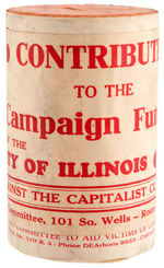 COMMUNIST PARTY "ELECTION CAMPAIGN FUND" 1940 CONTRIBUTOR'S BANK.