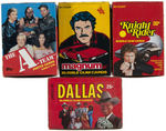CLASSIC TV SHOWS FULL GUM CARD DISPLAY BOXES.