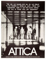 ATTICA 1971 PRISON RIOT POSTER PAIR.