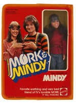 "MORK & MINDY" ACTION FIGURE PAIR.