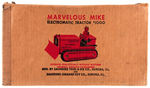 "MARVELOUS MIKE ELECTROMATIC TRACTOR #1000" BOXED BATTERY OPERATED ROBOT TOY.