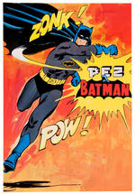 "BATMAN PEZ" RETAILER'S PROMOTIONAL SALES SHEET.