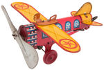 “SKY FLYER” TIN WIND-UP BY UNIQUE ART.
