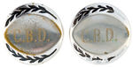 CECIL B. DeMILLE’S MONOGRAMMED PERSONAL CUFFLINKS.