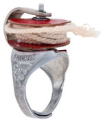 "FLYING SAUCER" RING FROM POWERHOUSE CANDY AND/OR POST TOASTIES 1951.