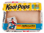 RARE CAPTAIN ACTION "KOOL POPS" BOX.