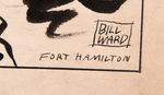 BILL WARD “TORCHY” WWII DAILY COMIC STRIP ORIGINAL ART.