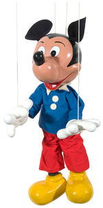 MICKEY MOUSE LARGE STORE DISPLAY PELHAM MARIONETTE IN BOX.