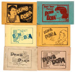 “DUMB DORA” 8-PAGER LOT OF FIVE.
