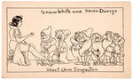 “SNOW WHITE AND SEVEN DWARFS SHORT ARM INSPECTION” X-RATED CARD.