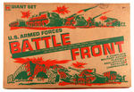 "U.S. ARMED FORCES BATTLE FRONT" MULTIPLE PRODUCTS MILITARY PLAYSET.