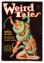 "WEIRD TALES" PULP WITH CONAN COVER.
