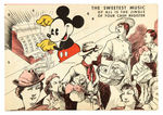 "MICKEY MOUSE RECIPE SCRAP BOOK" PROMOTIONAL MAILER FOR STORE OWNERS.