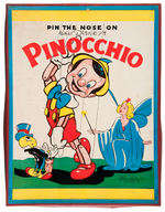 "PIN THE NOSE ON PINOCCHIO" GAME.