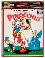 "PIN THE NOSE ON PINOCCHIO" GAME.