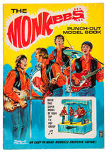 "THE MONKEES PUNCH-OUT MODEL BOOK."