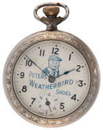 "PETERS WEATHERBIRD SHOES" POCKET WATCH.