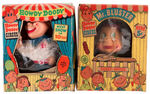 "HOWDY DOODY CIRCUS" SQUEEZE TOY FIGURES COMPLETE BOXED SET.