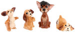 LADY AND THE TRAMP HAGEN RENAKER FIGURINE LOT.