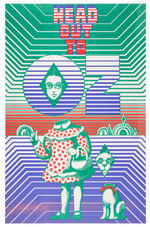 "HEAD OUT TO OZ" WIZARD OF OZ HEAD SHOP POSTER.