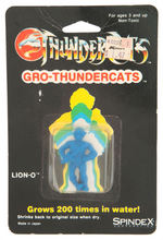 THUNDERCATS LION-O "GRO-THUNDERCATS"  1 TO 1 PROTOTYPE FIGURE AND CARDED EXAMPLE.