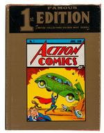 “FAMOUS FIRST EDITION ACTION COMICS NO. 1” SIGNED BY SIEGEL, SHUSTER, SULLIVAN, MOLDOFF, GUARDINEER.