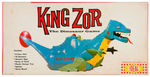 "KING ZOR THE DINOSAUR GAME."