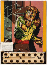 "WOLF MAN OIL PAINTING BY NUMBERS" BOXED HASBRO SET.