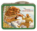 "DAVY CROCKETT" AMERICAN THERMOS COMPANY LUNCH BOX WITH THERMOS.