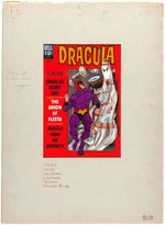 "DRACULA" DELL COMIC BOOK ORIGINAL COVER ART LOT.