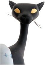 THE NIGHTMARE BEFORE CHRISTMAS "SALLY AND BLACK CAT BIG FIGURES" LARGE STATUE.
