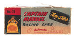 "CAPTAIN MARVEL LIGHTNING RACING CARS" BOXED SET.