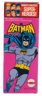 "BATMAN" BOXED MEGO ACTION FIGURE.